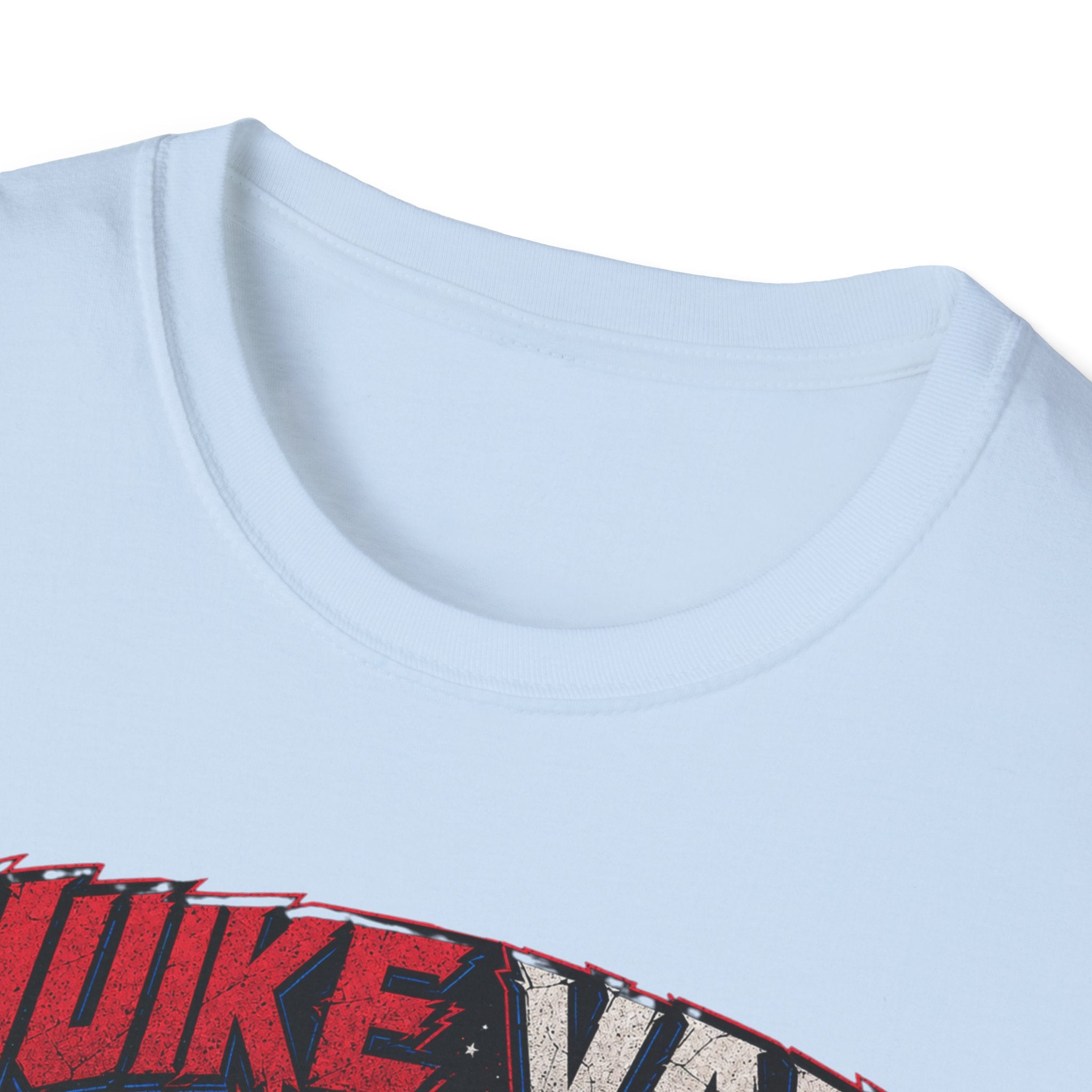 NukeVault Retro Rocket Graphic T-Shirt — 'Bomb the Lift Line' Vintage Ski Tee