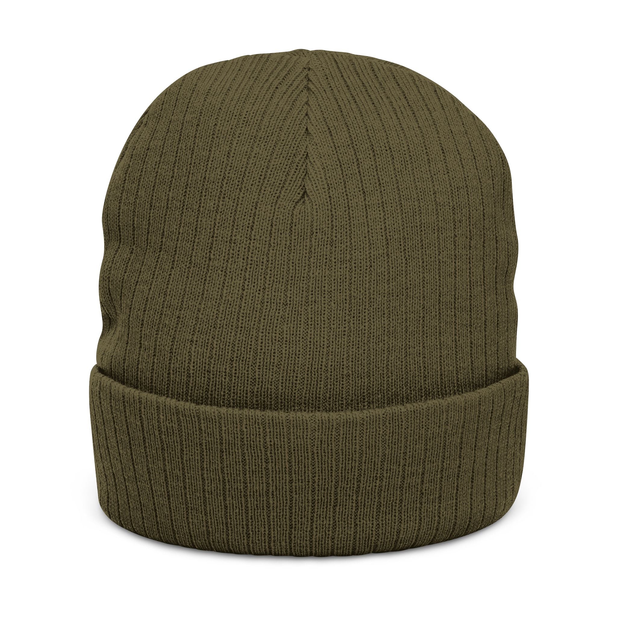 Nuke Vail Embroidered Ribbed Beanie