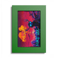 Retro Vaporwave Poster — 'Nuke Vault' Framed Art Print