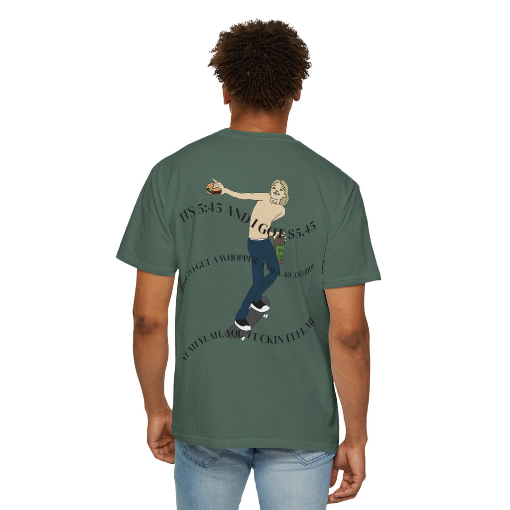 Skate Punk T-Shirt — "Nuke Vail" Graphic Tee Featuring Saint Queeblo