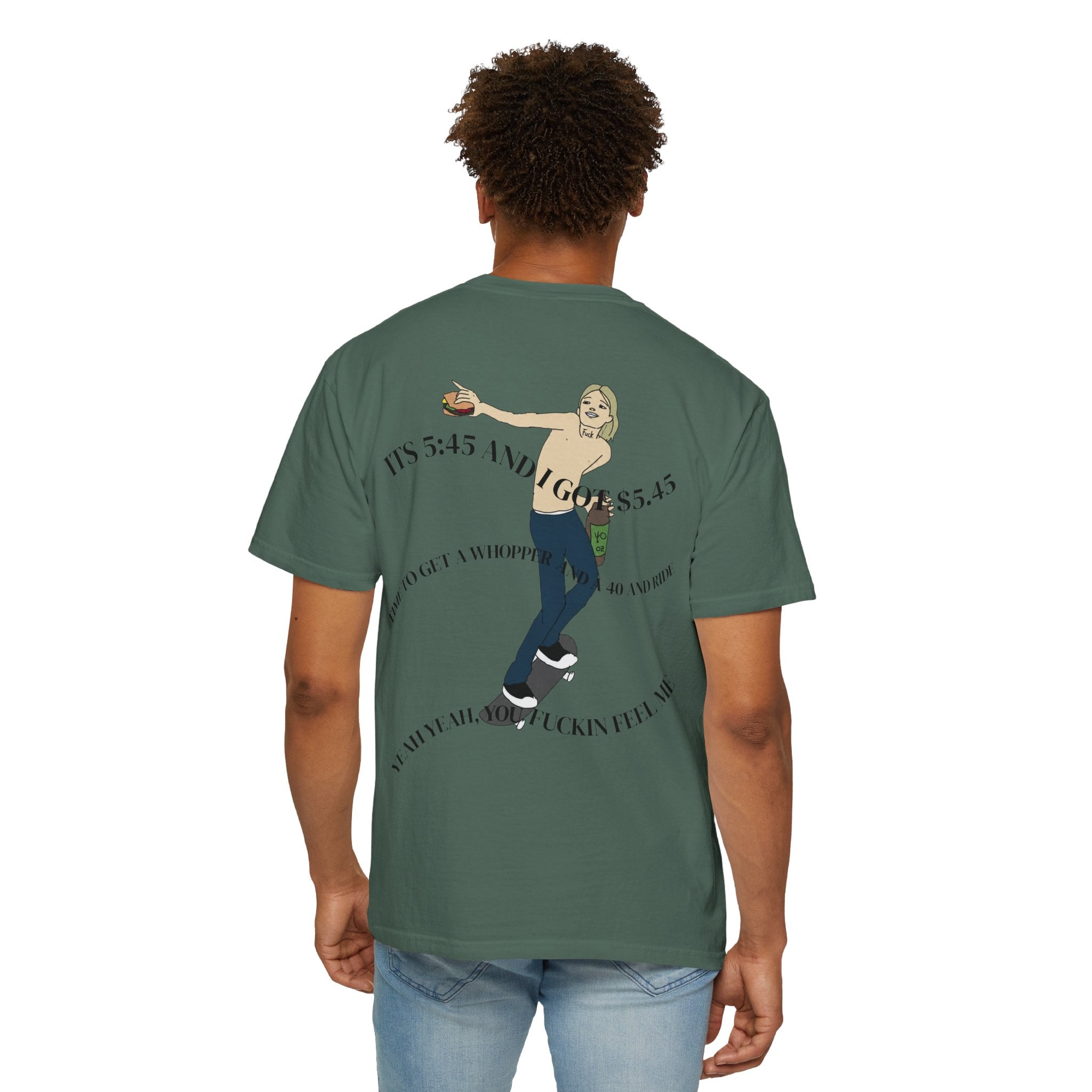 Skate Punk T-Shirt — "Nuke Vail" Graphic Tee Featuring Saint Queeblo