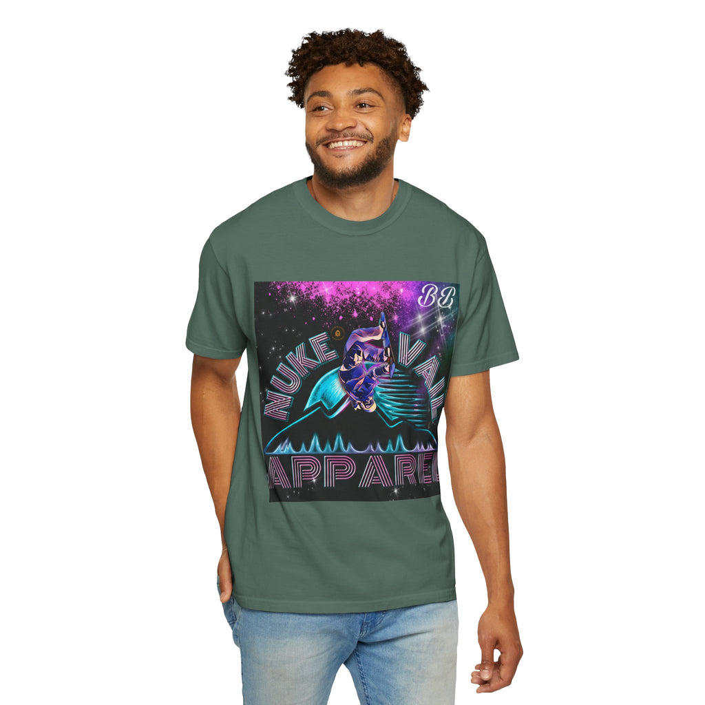 Nuke Vail Retro Vaporwave Ski Tee