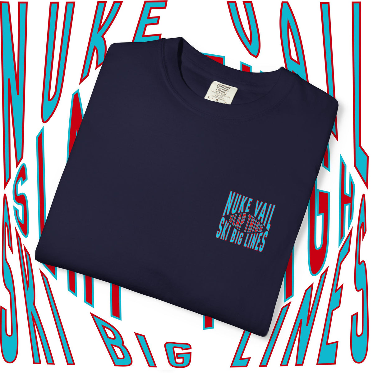 nuke vail - ski and snowboard shirt - kapow!