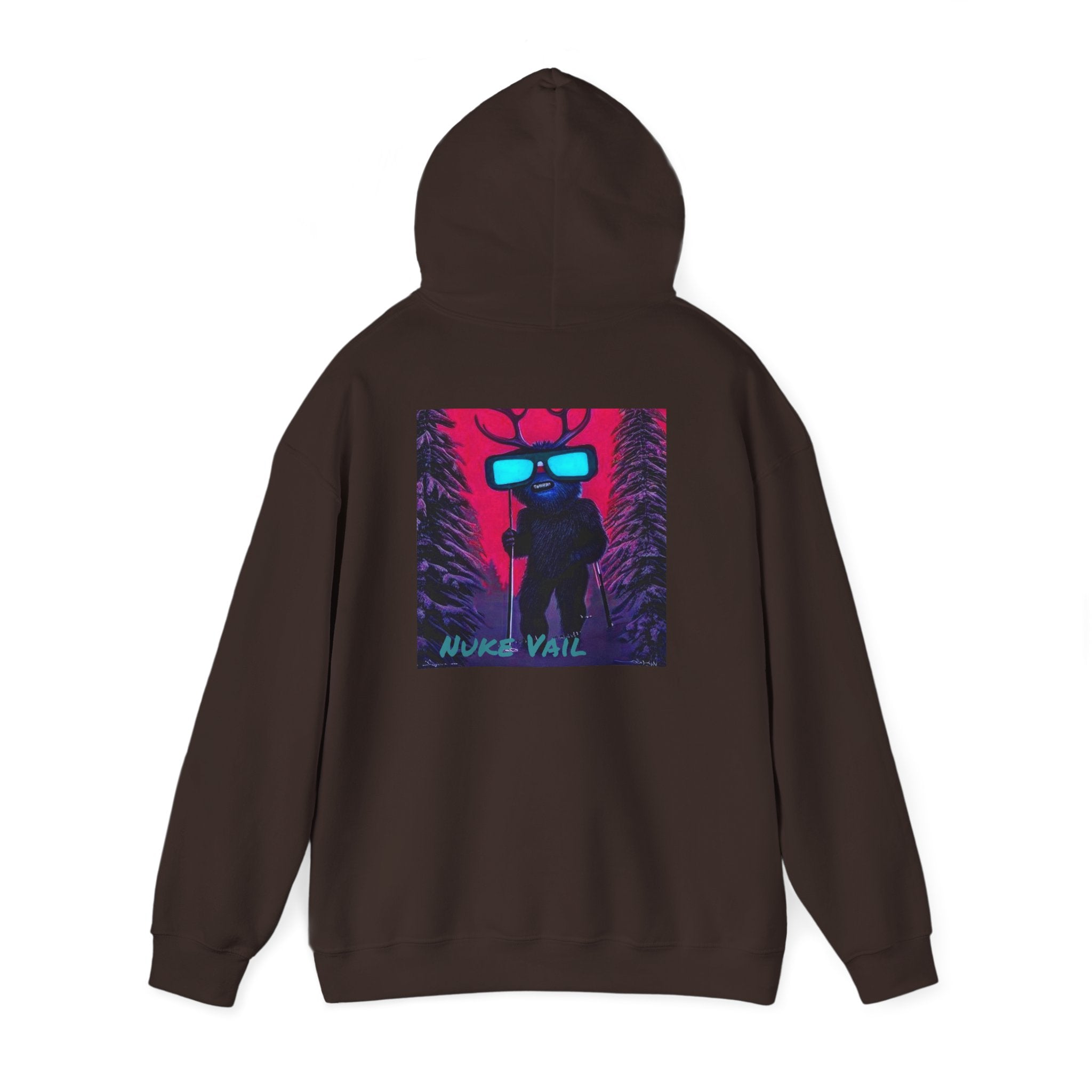 The Aftermath Hoodie - Retro Nuke Vail Ski Graphic