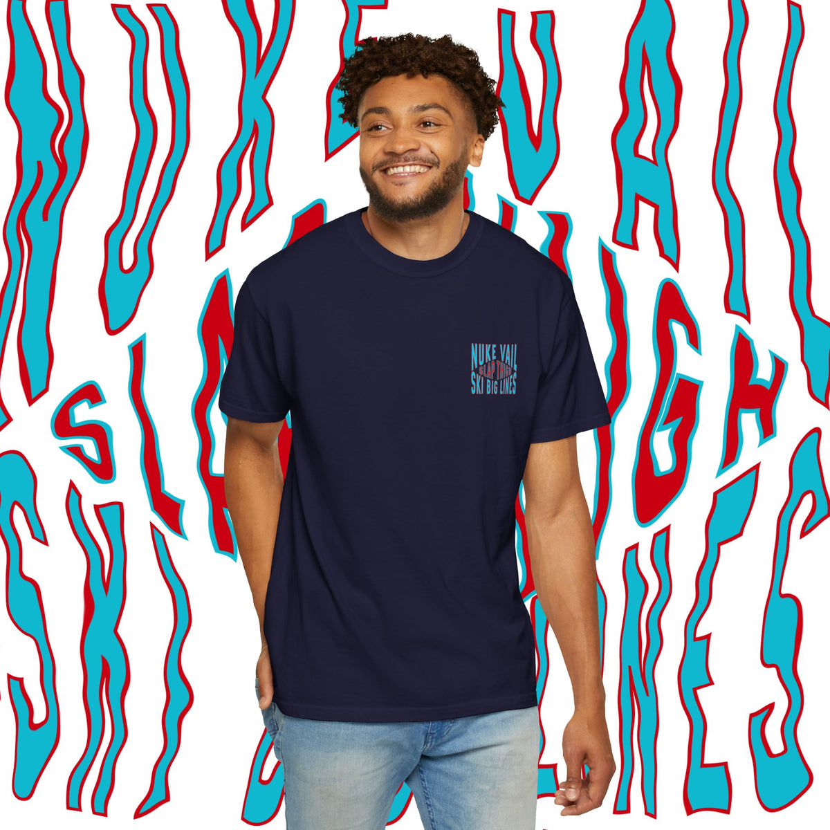 nuke vail - ski and snowboard shirt - kapow!