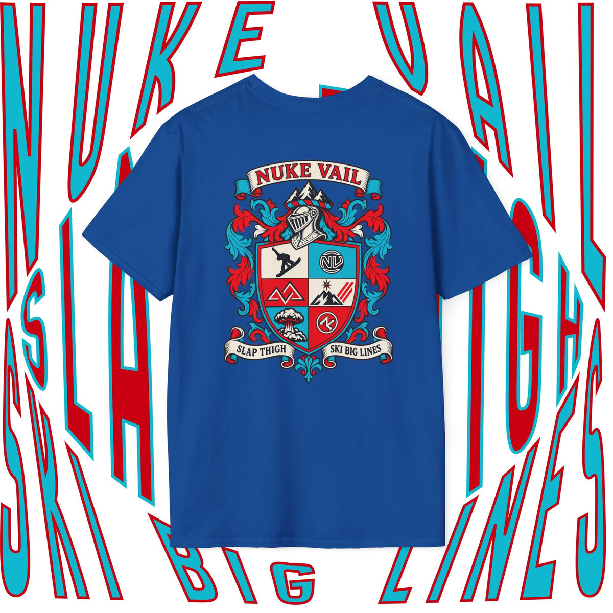 Nuke Vail Family Crest Tee Shirt