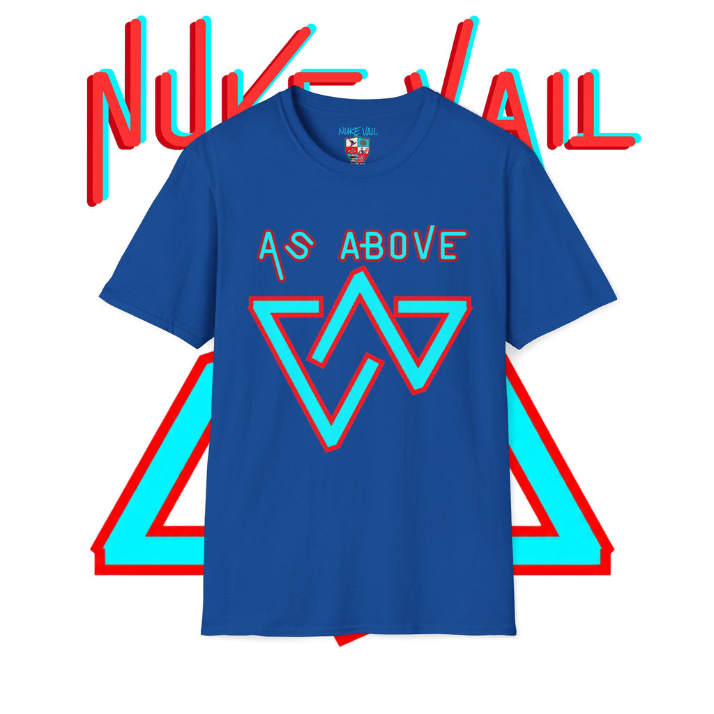 NUKE VAIL - THE ALCHEMIST - AS ABOVE SO BELOW TEE SHIRT