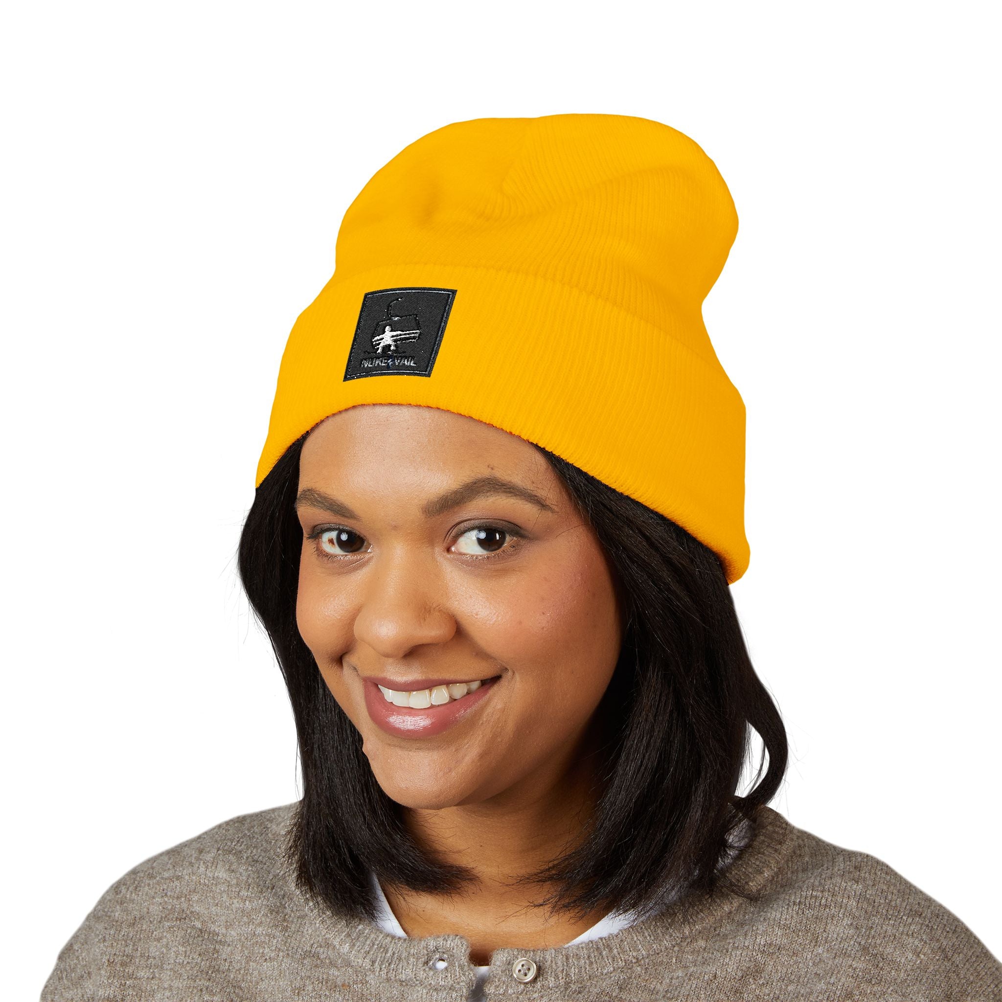 Classic Cuffed Beanie — Embroidered CHAIRLIFT PATCH