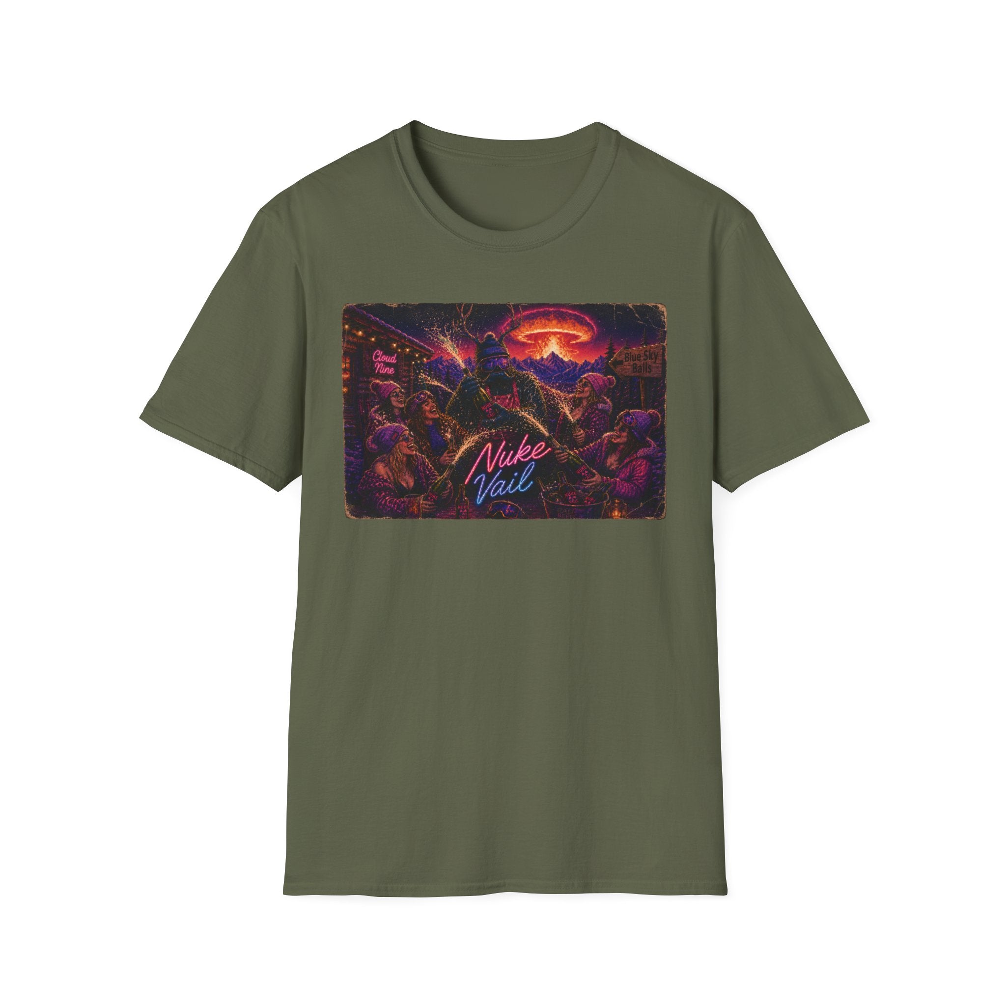 Nuke Vail Apparel - Cloud 9 - Blue Sky Balls