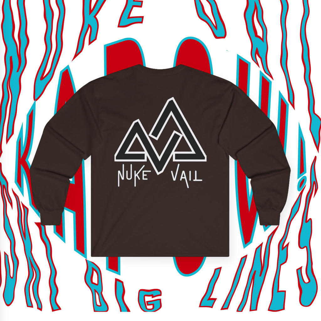 Unisex Nuke Vail Star Logo Ultra Cotton Long Sleeve Tee shirt