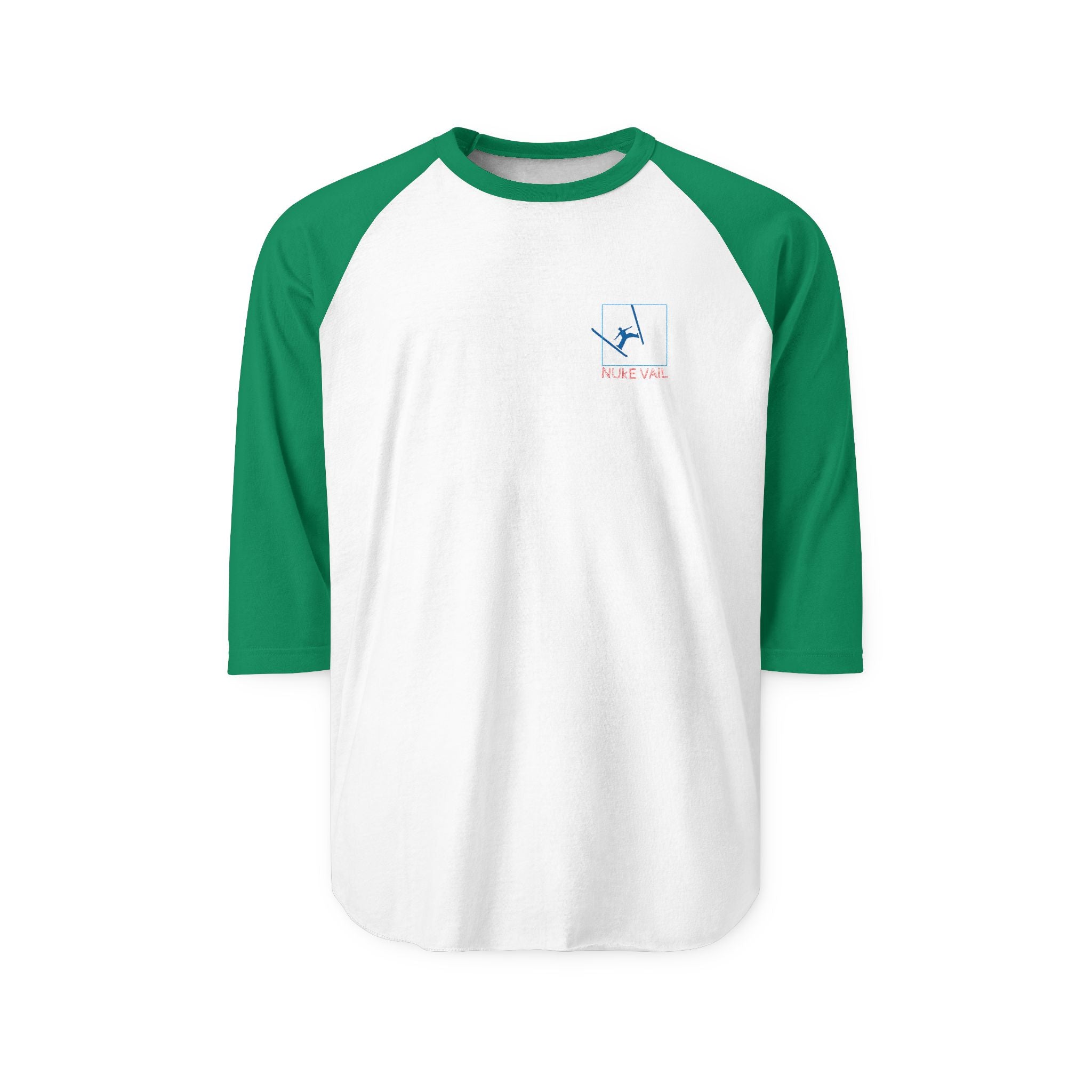 Nuke Vail Neon Wave Raglan Shirt
