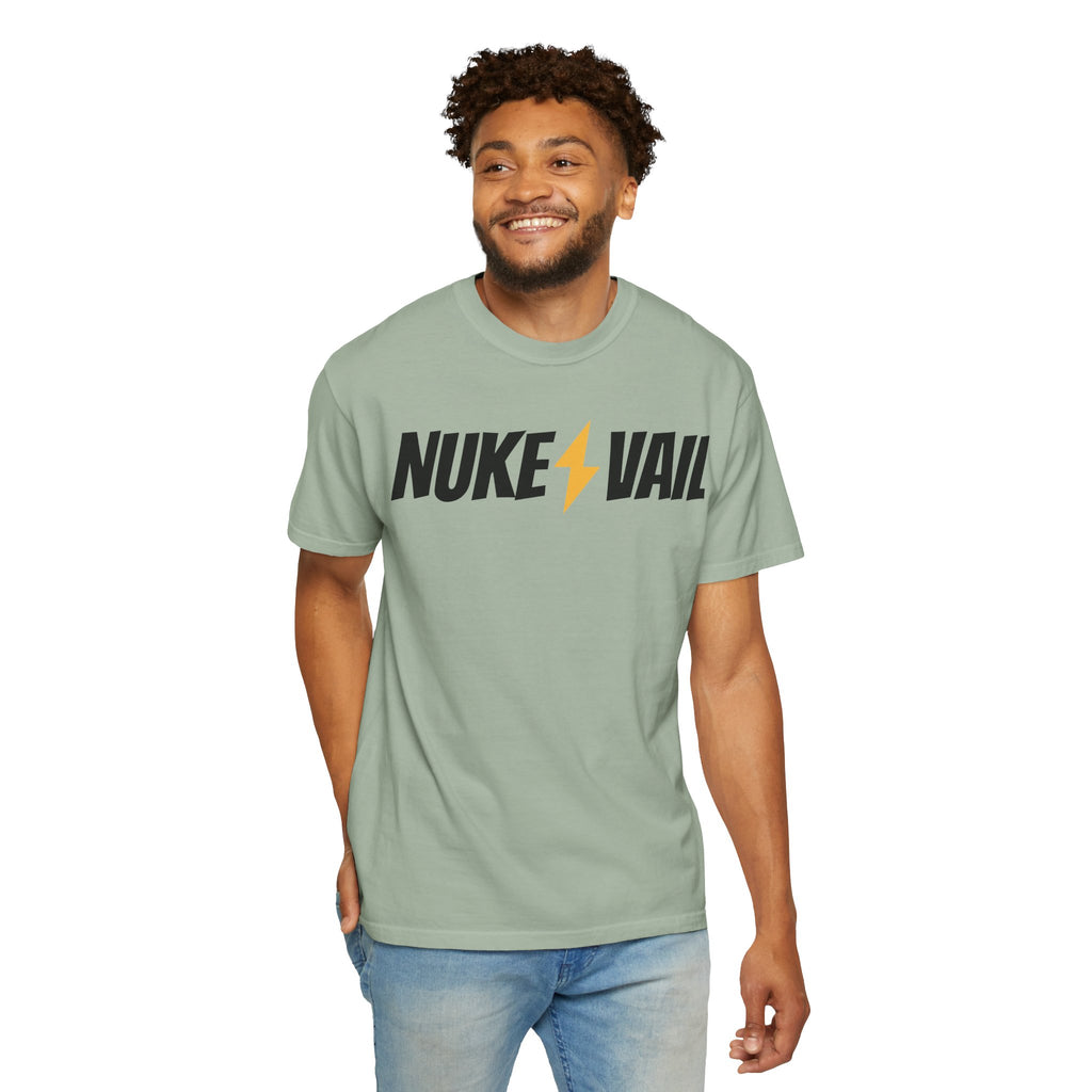 Skate Punk T-Shirt — "Nuke Vail" Graphic Tee Featuring Saint Queeblo