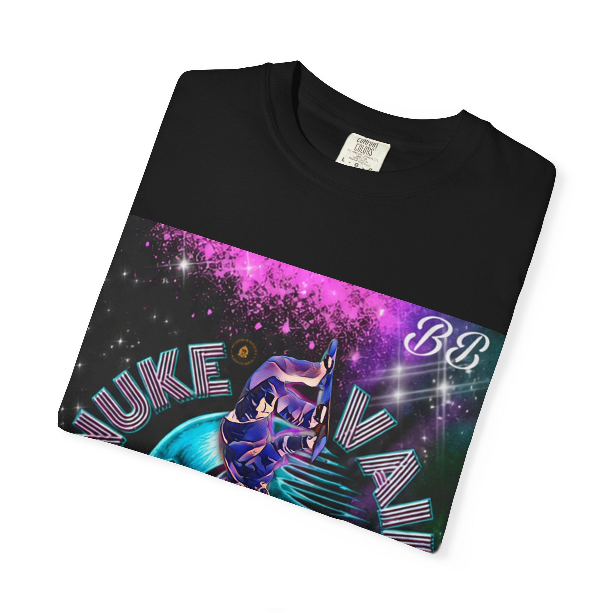 Nuke Vail Retro Vaporwave Ski Tee