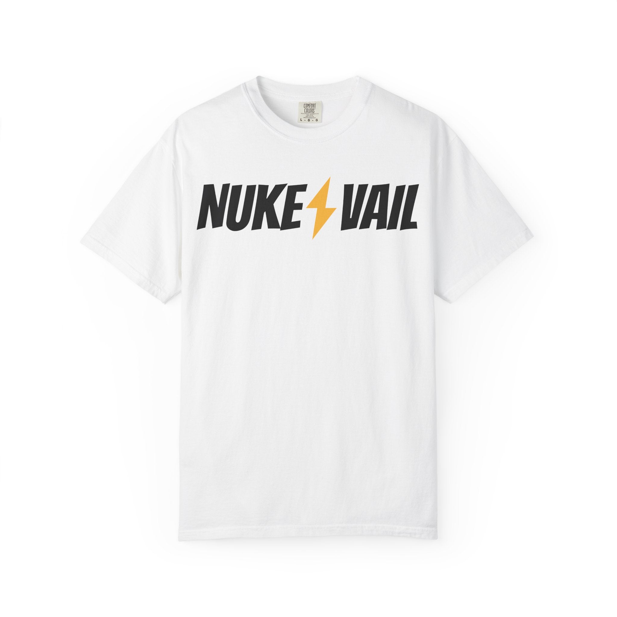 Skate Punk T-Shirt — "Nuke Vail" Graphic Tee Featuring Saint Queeblo