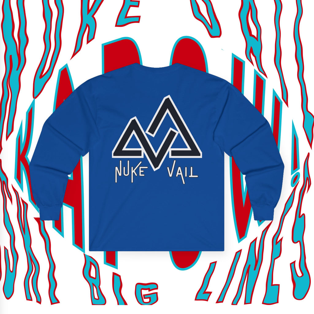 Unisex Nuke Vail Star Logo Ultra Cotton Long Sleeve Tee shirt