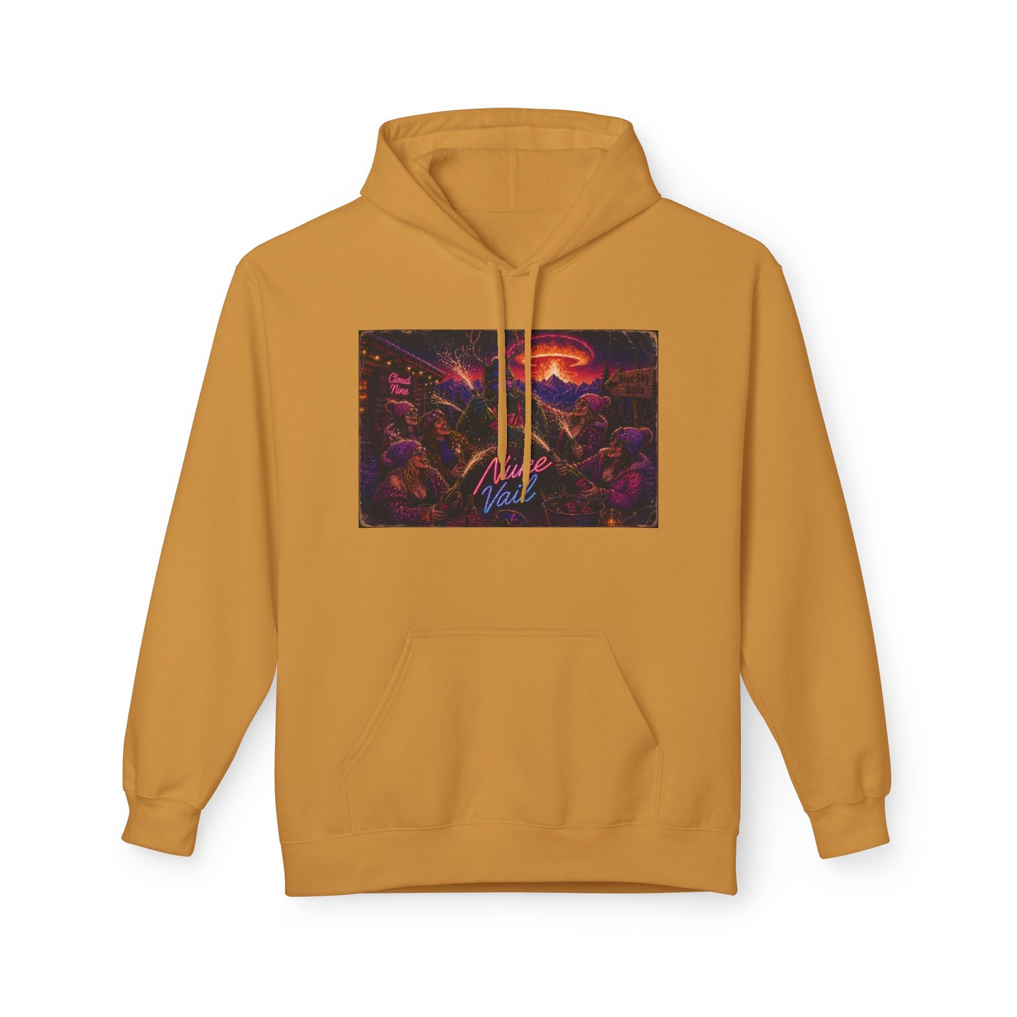 Nuke Vail Retro Cyberpunk Hoodie