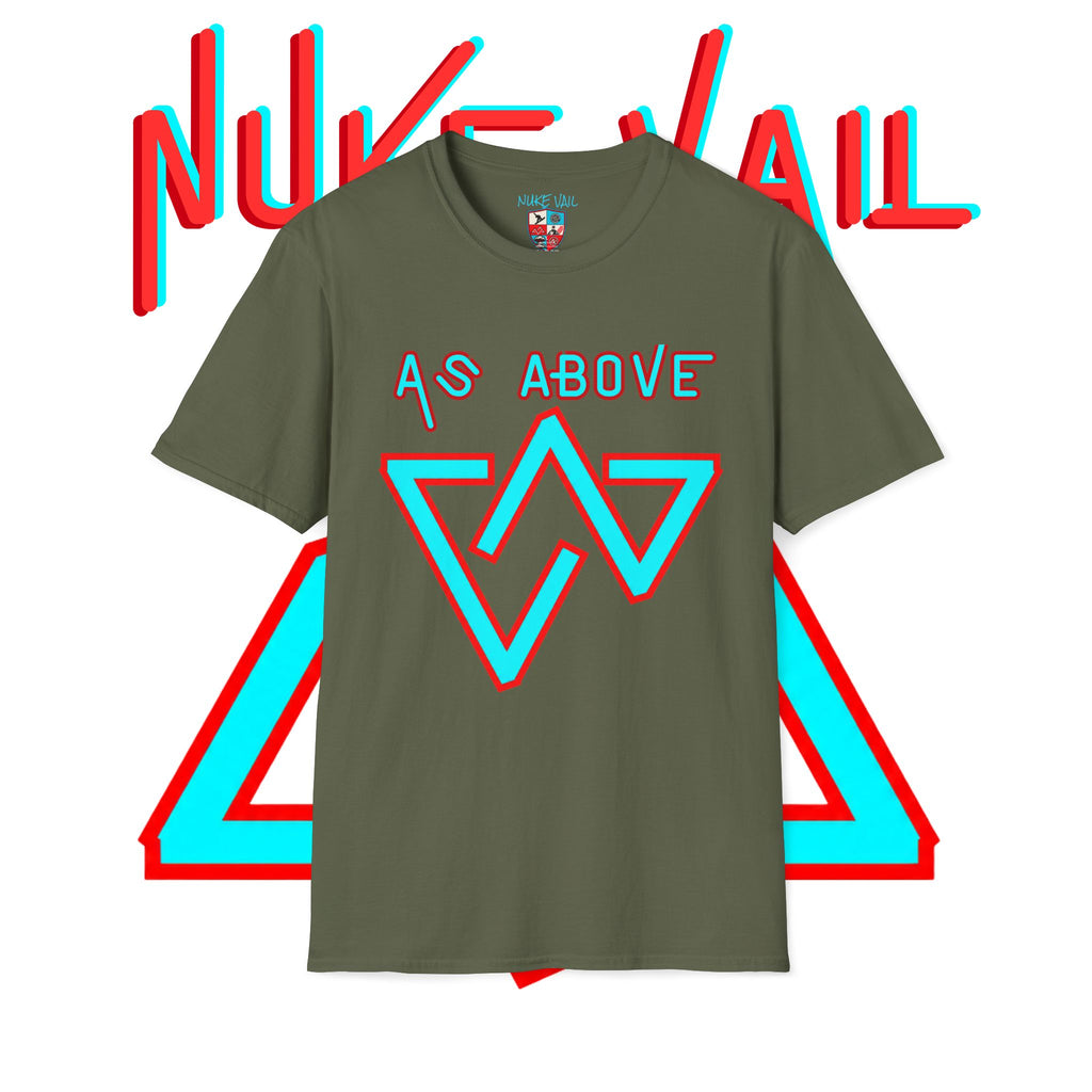 NUKE VAIL - THE ALCHEMIST - AS ABOVE SO BELOW TEE SHIRT