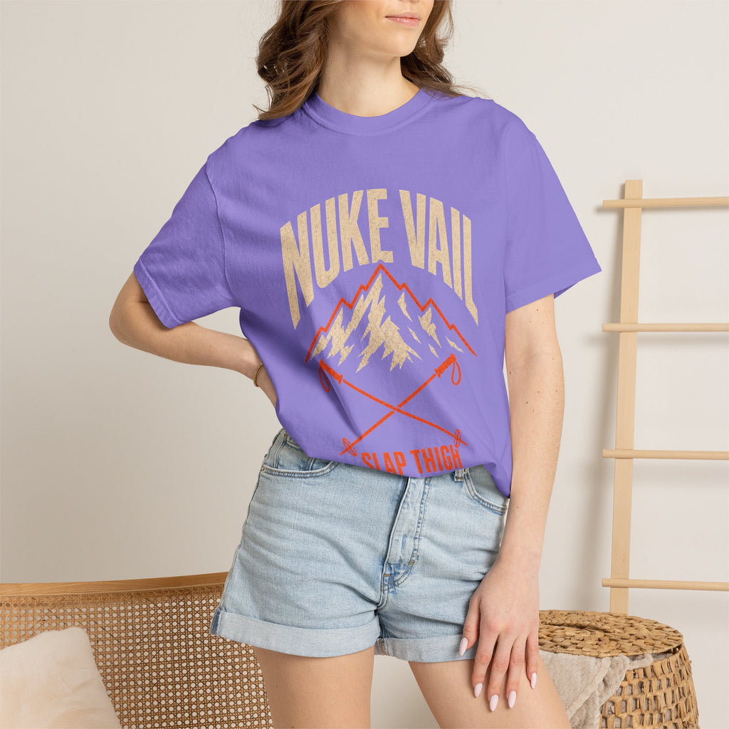 Nuke Vail "Slap Thigh Ski Big Lines" T-Shirt - Classic