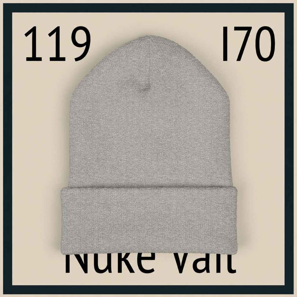 Embroidered Nuke Vail Classic Cuffed Beanie — Element 119