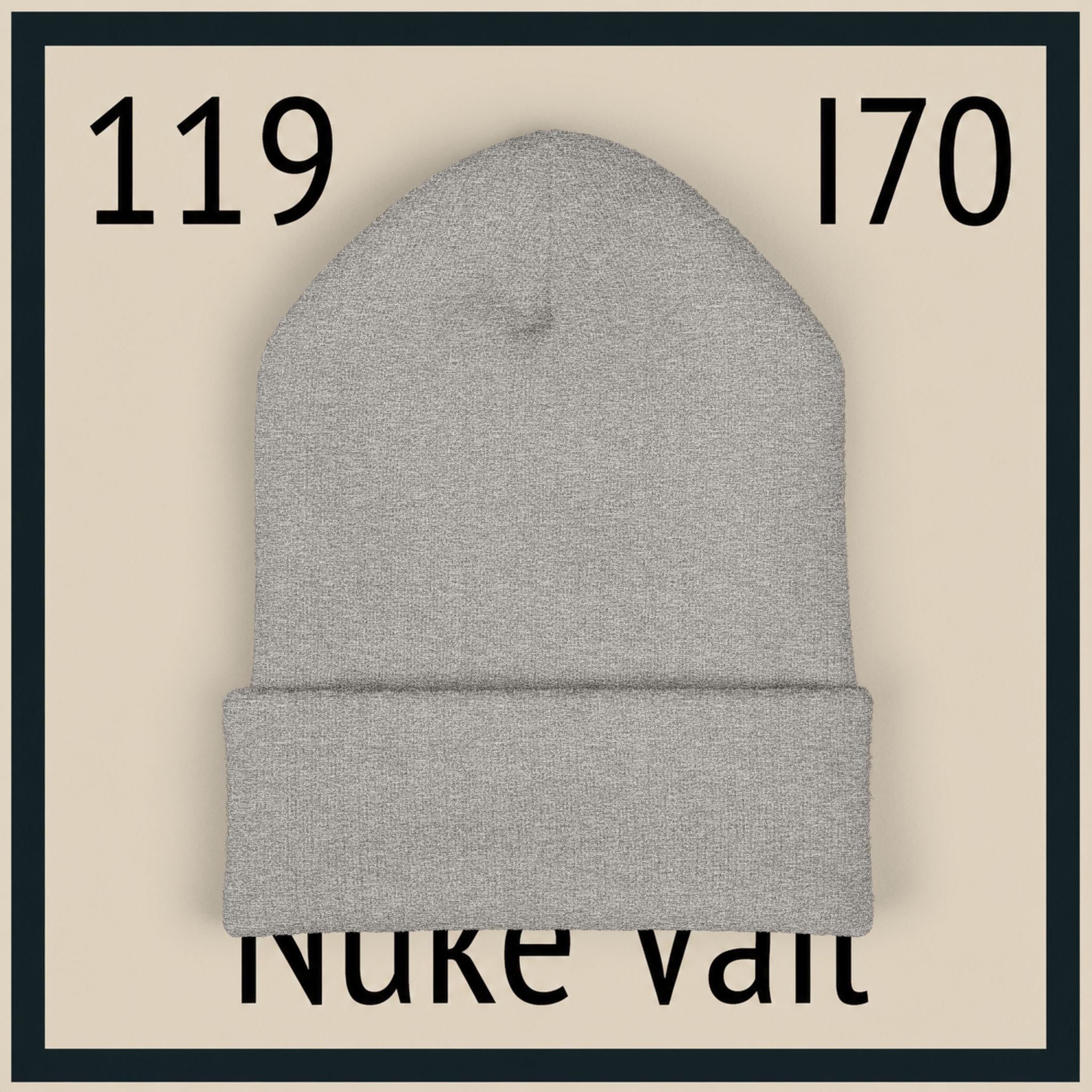 Embroidered Nuke Vail Classic Cuffed Beanie — Element 119