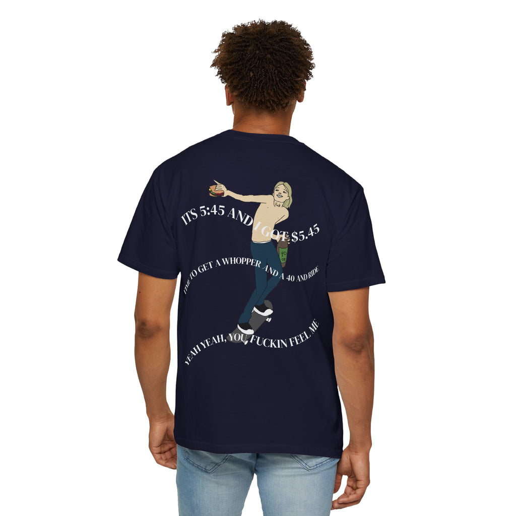 Skate Punk T-Shirt — "Nuke Vail" Graphic Tee Featuring Saint Queeblo