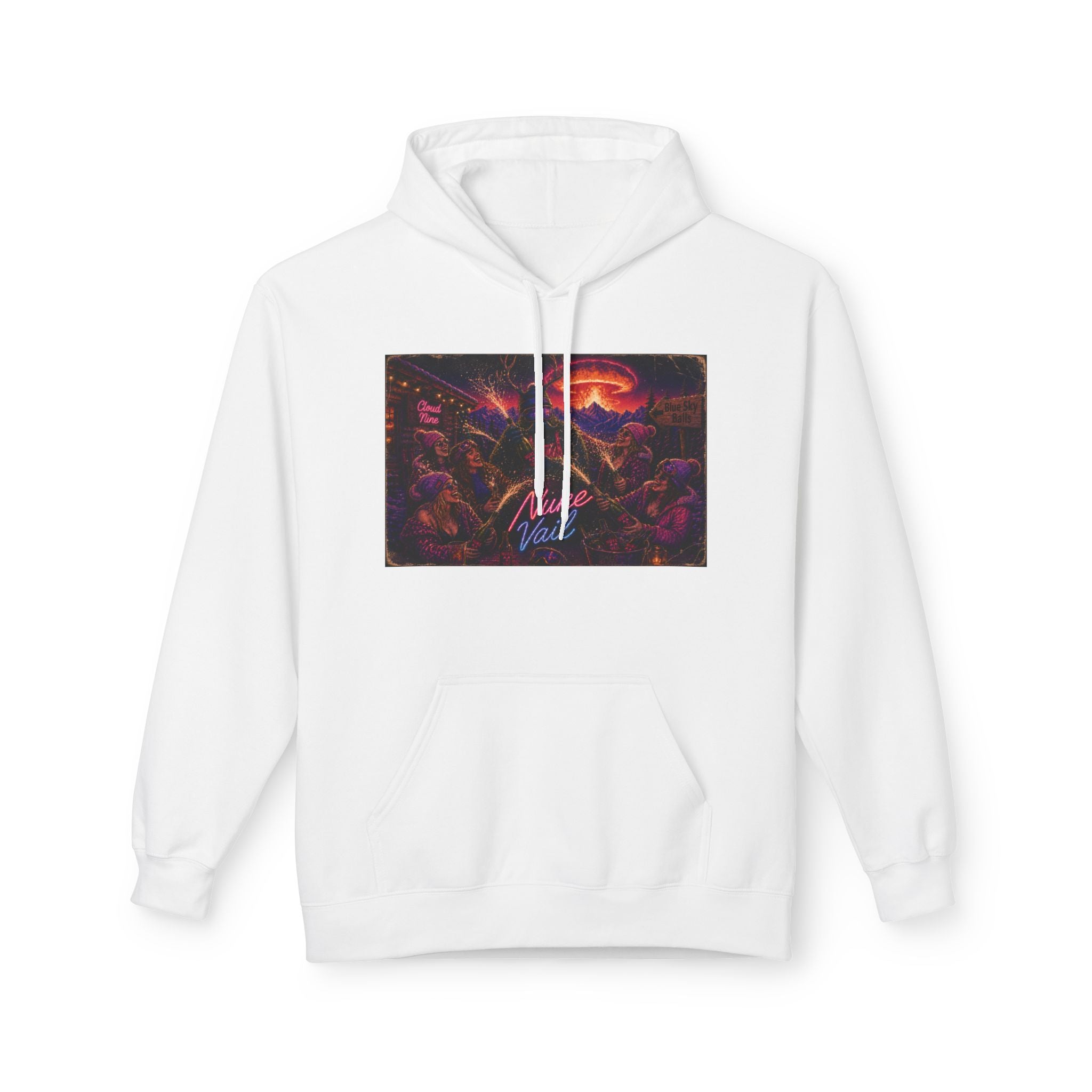 Nuke Vail Retro Cyberpunk Hoodie