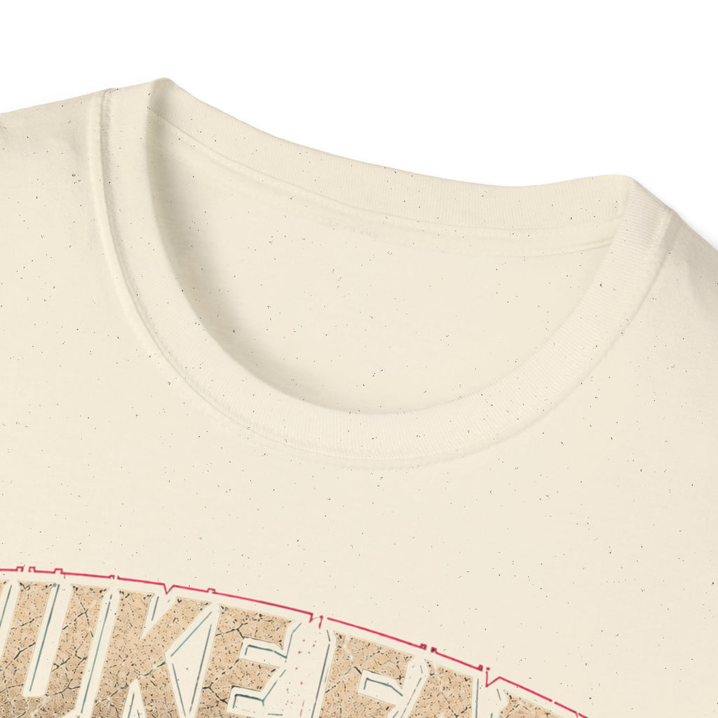 Nuke Face Graphic T-Shirt — Retro Gas Mask Skull Tee