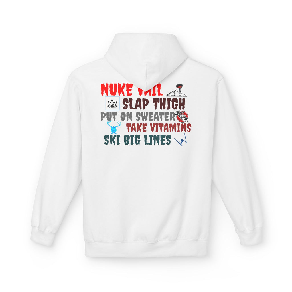 NUKE VAIL - THE PLAN HOODED SWEATSHIRT