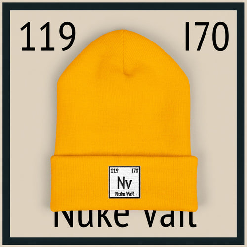 Embroidered Nuke Vail Classic Cuffed Beanie — Element 119