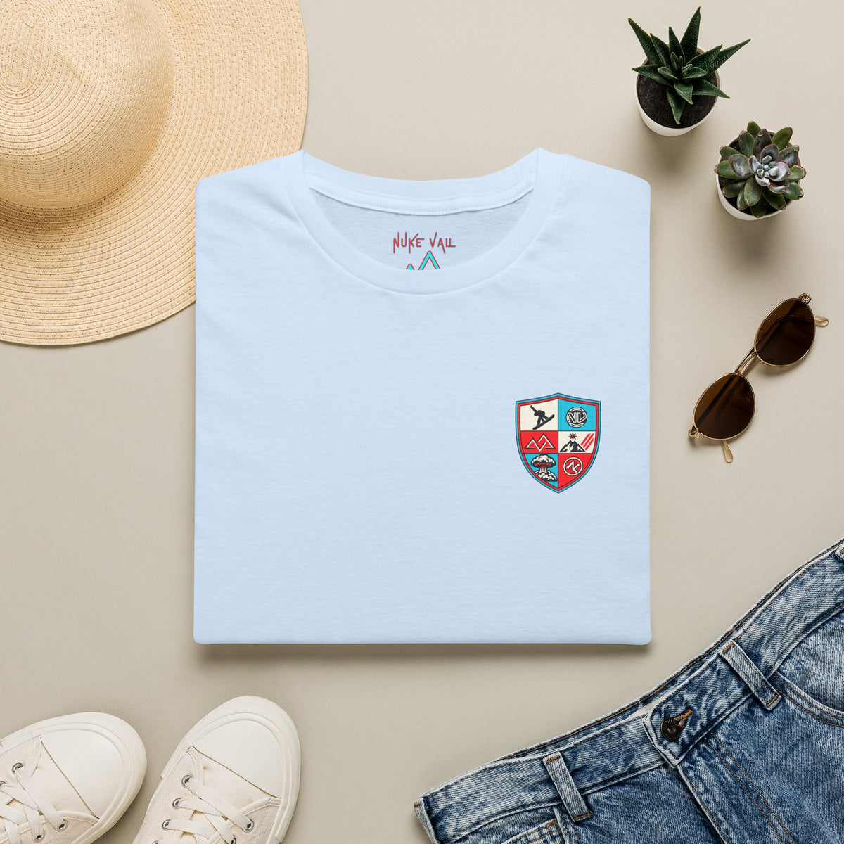 Nuke Vail Family Crest Tee Shirt