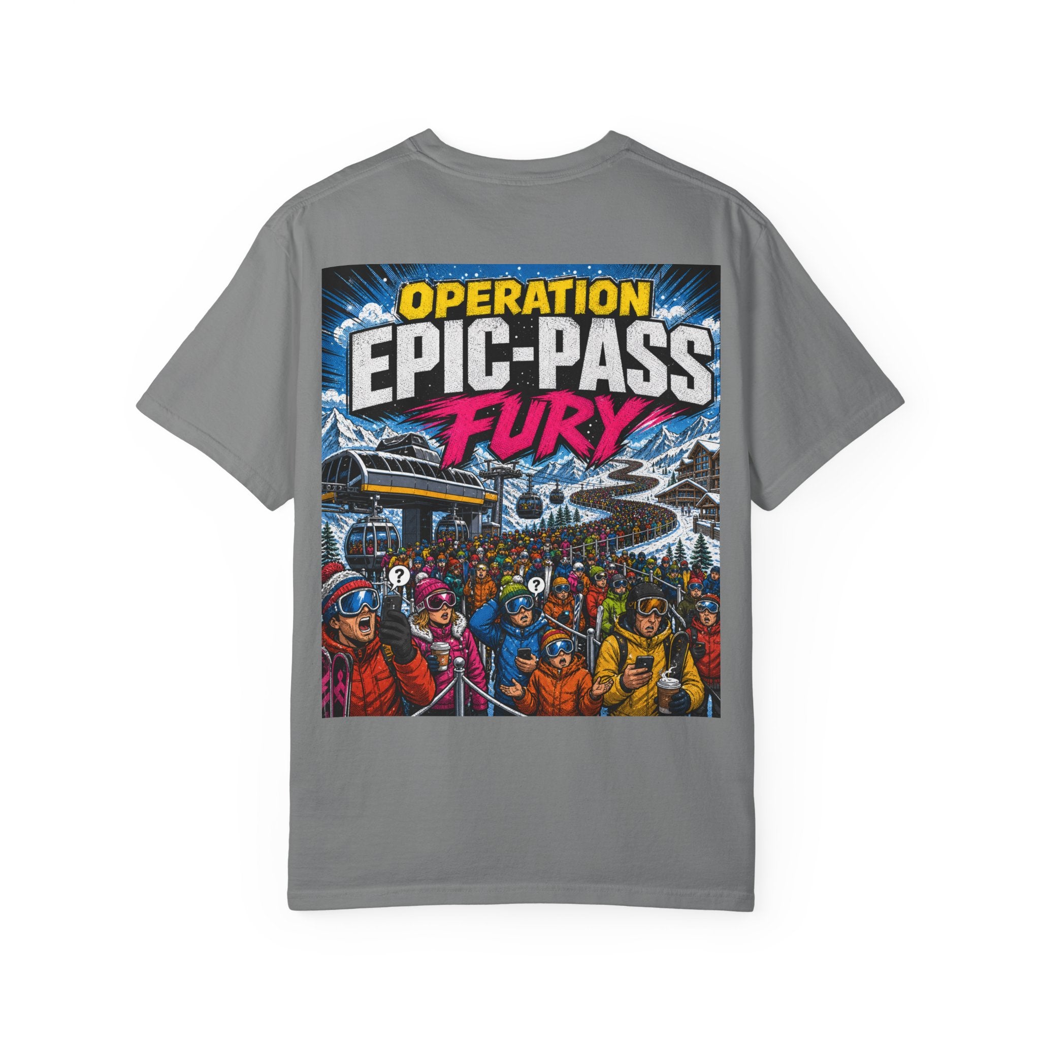 Nuke Vail "Bomb the Bowls" Graphic T-Shirt