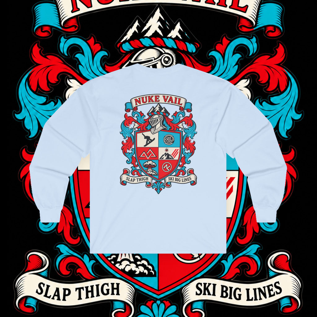 Long Sleeve Tee — Nuke Vail Crest Graphic