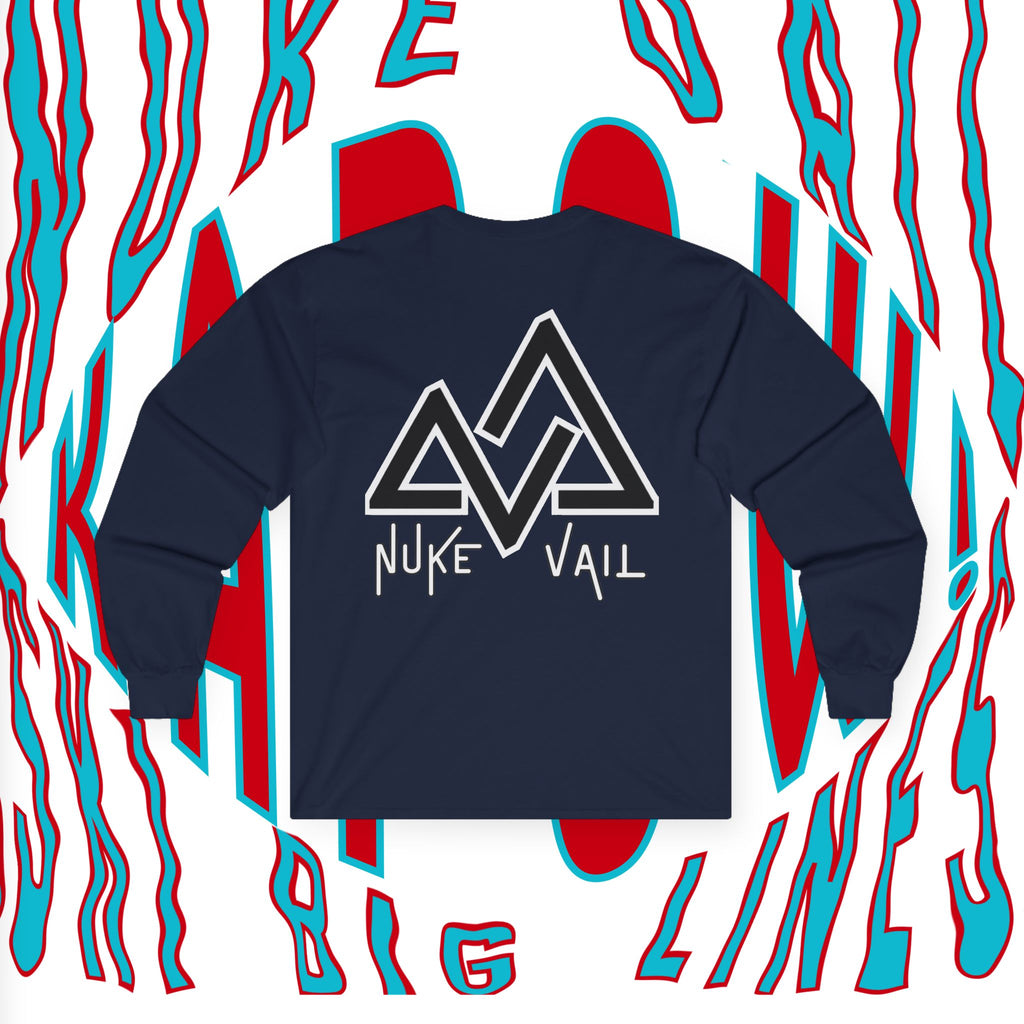 Unisex Nuke Vail Star Logo Ultra Cotton Long Sleeve Tee shirt