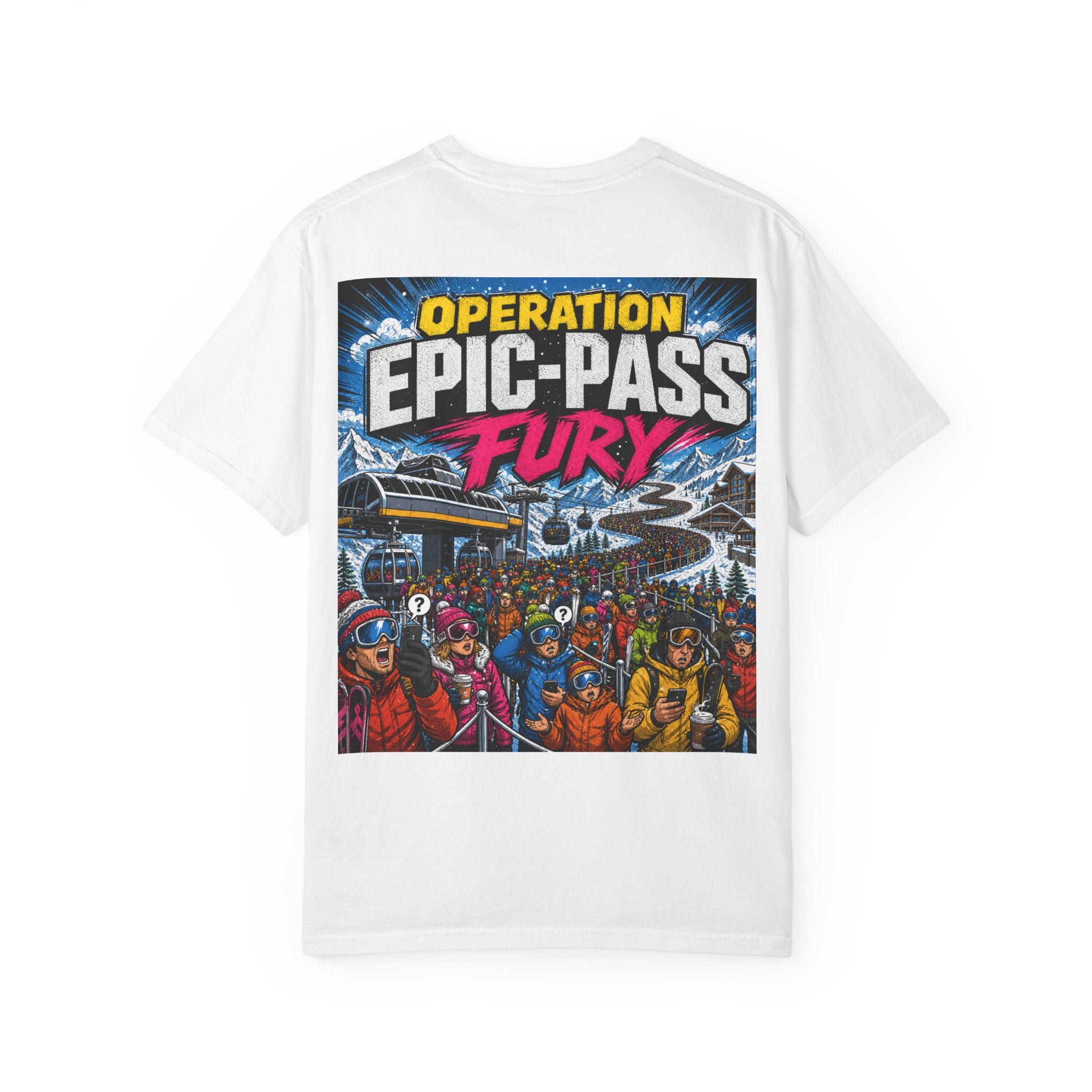 Nuke Vail "Bomb the Bowls" Graphic T-Shirt