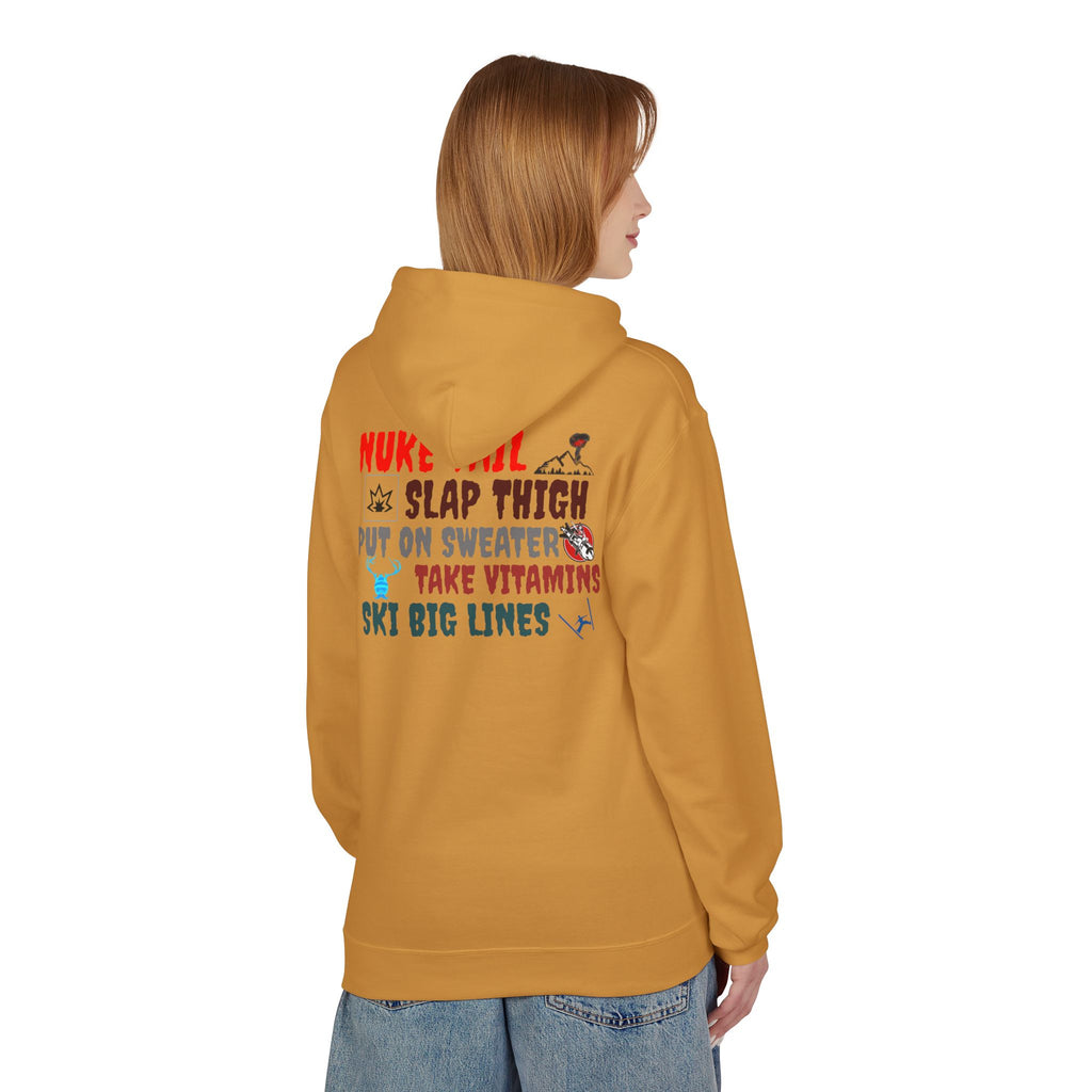 NUKE VAIL - THE PLAN HOODED SWEATSHIRT