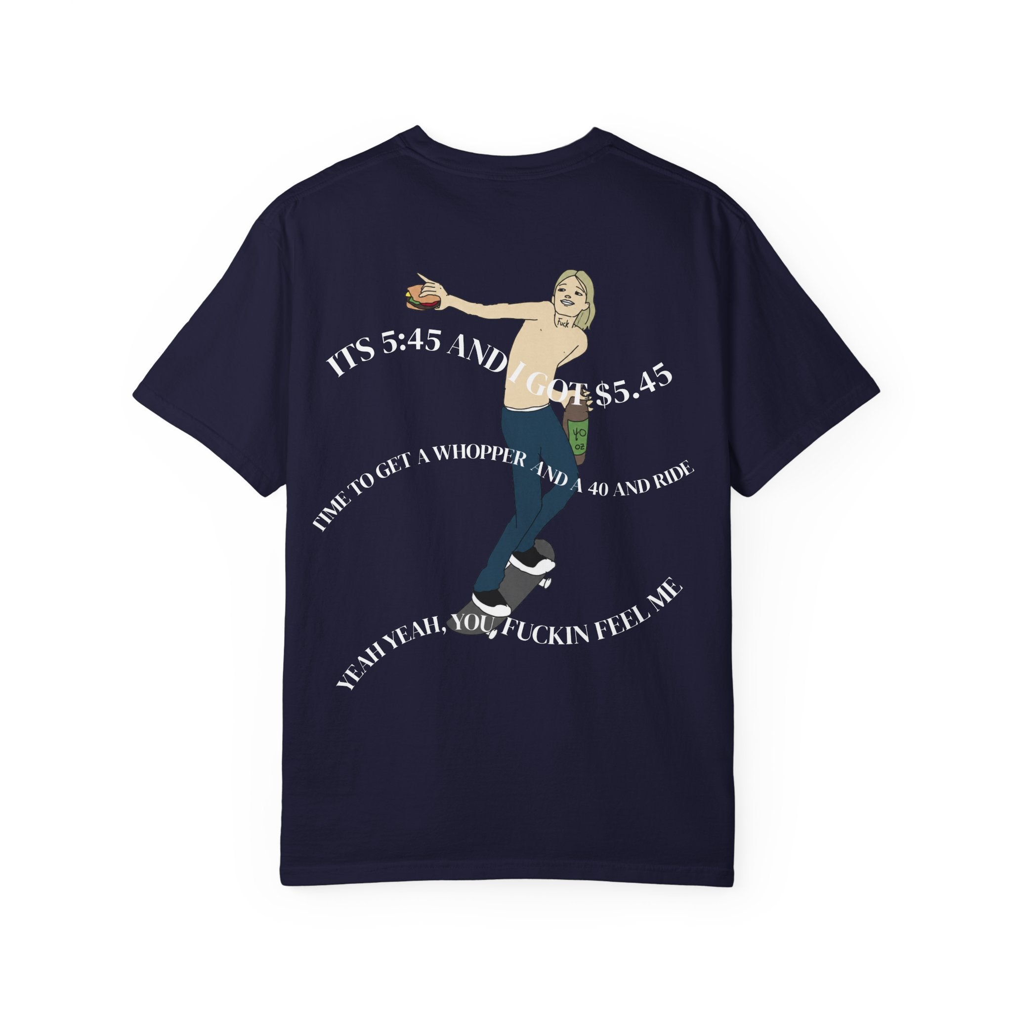 Skate Punk T-Shirt — "Nuke Vail" Graphic Tee Featuring Saint Queeblo