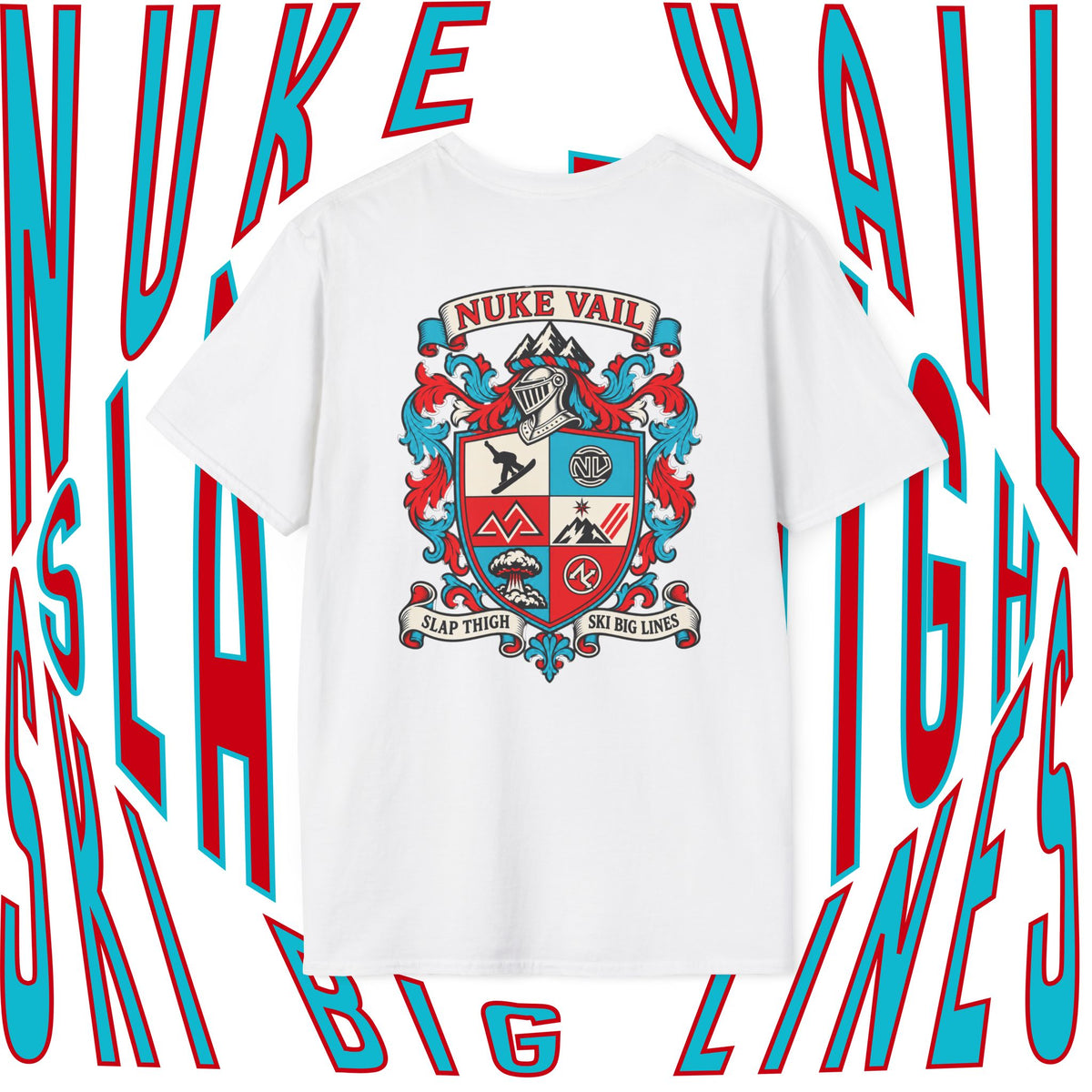 Nuke Vail Family Crest Tee Shirt