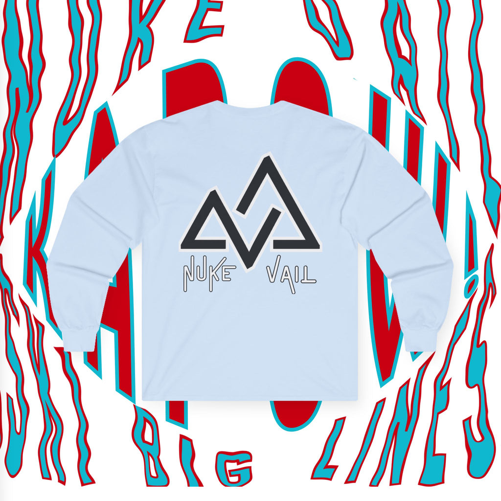 Unisex Nuke Vail Star Logo Ultra Cotton Long Sleeve Tee shirt