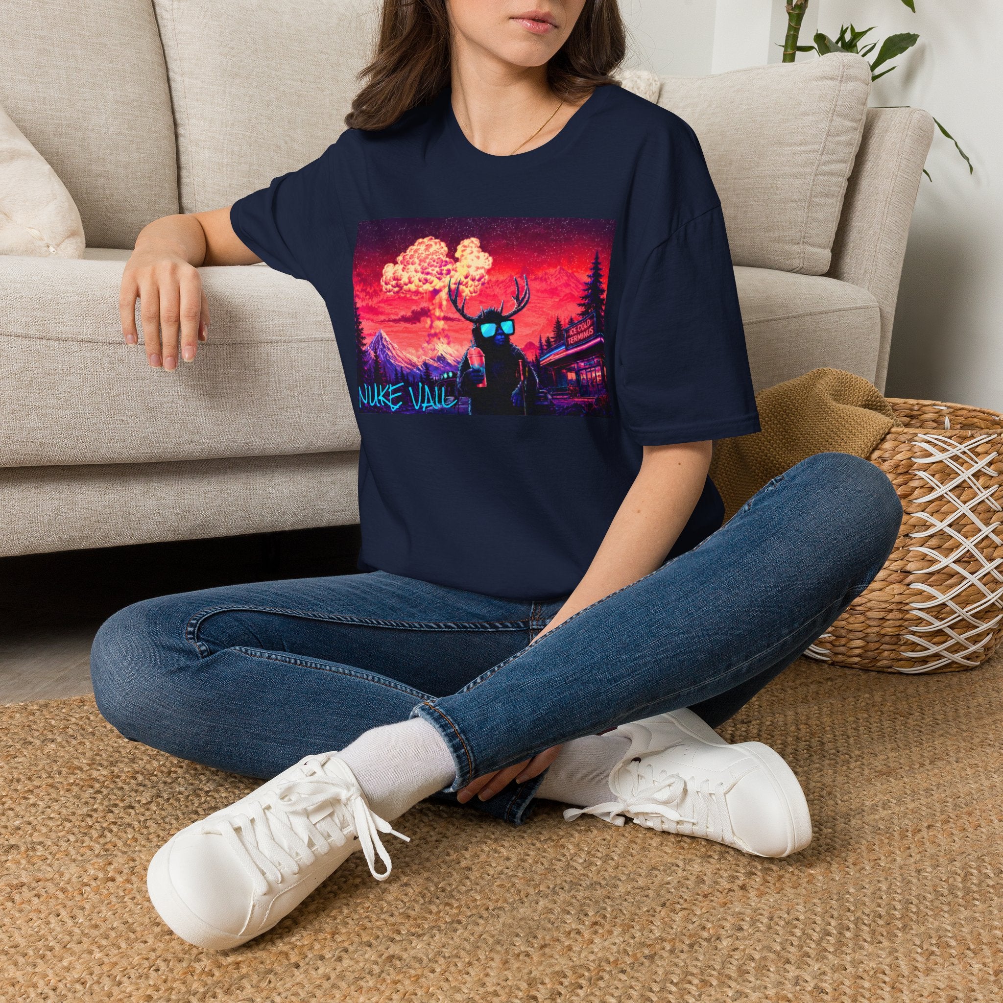 NUKE VAIL - RETRO GRAPHIC TEE - SLURPEE