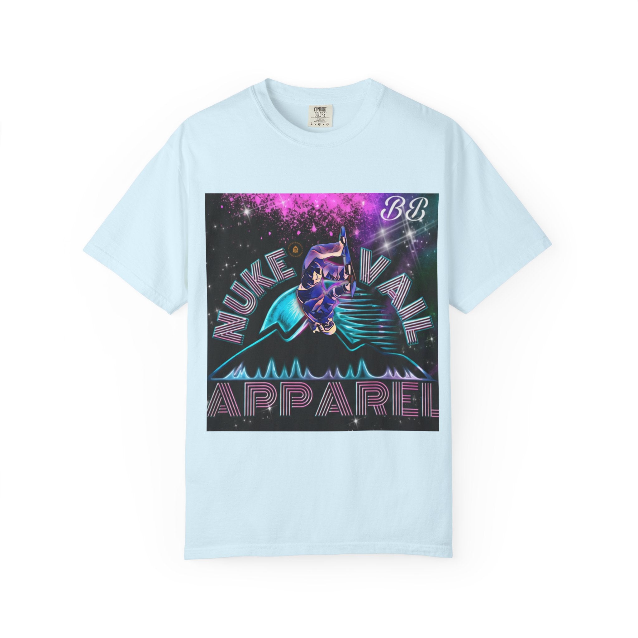 Nuke Vail Retro Vaporwave Ski Tee