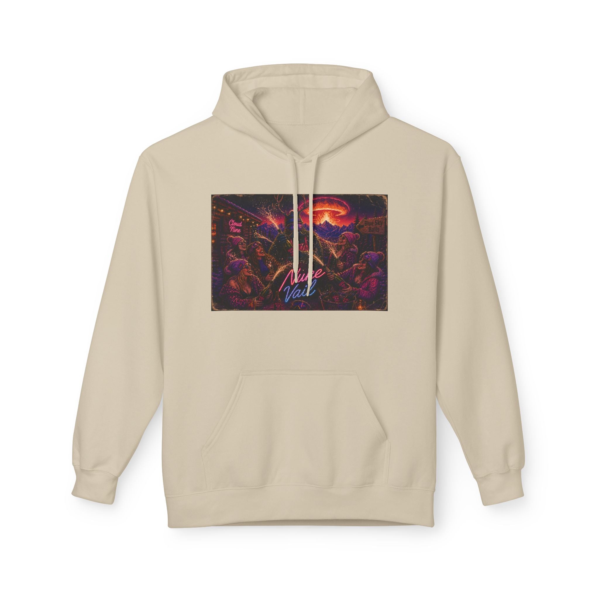 Nuke Vail Retro Cyberpunk Hoodie
