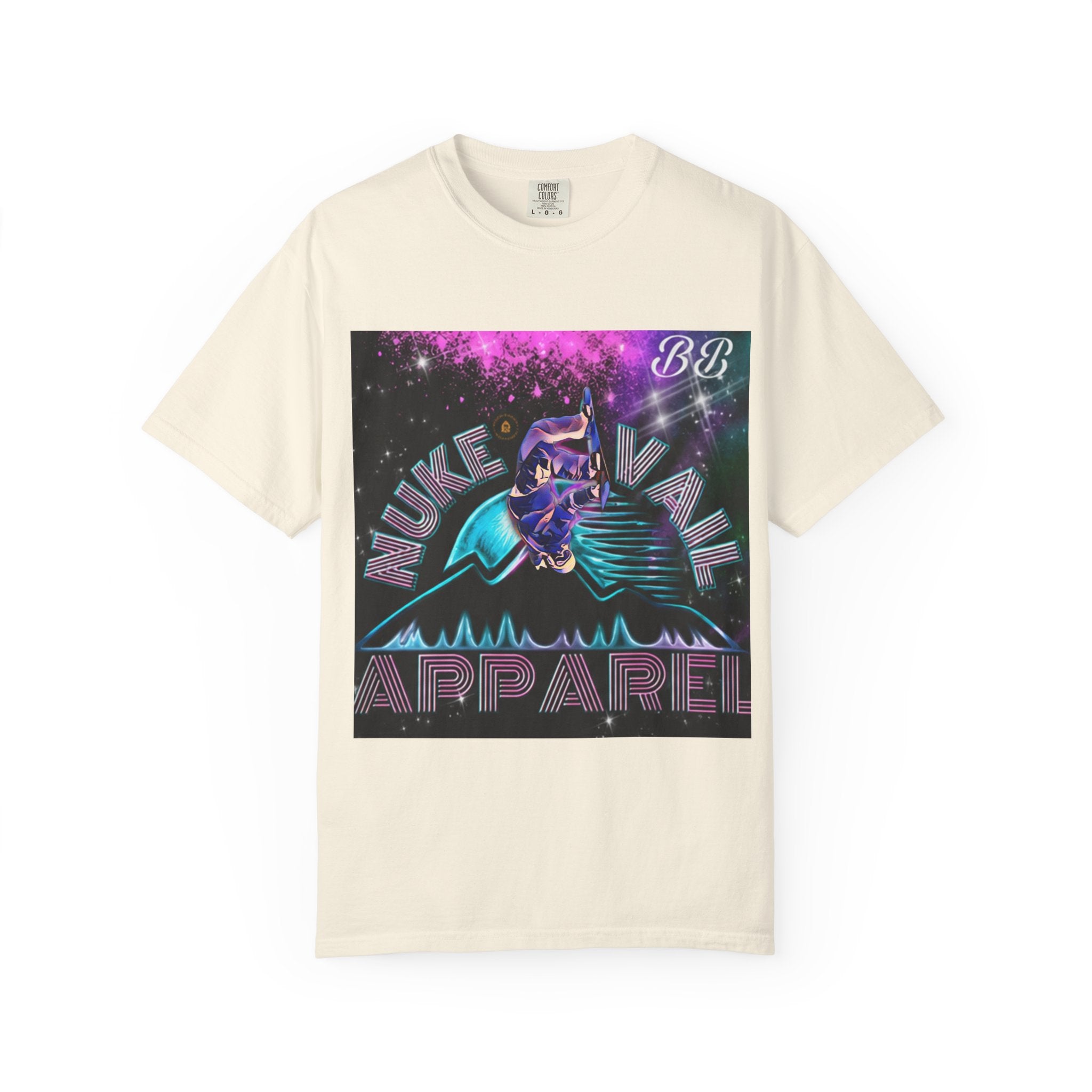 Nuke Vail Retro Vaporwave Ski Tee