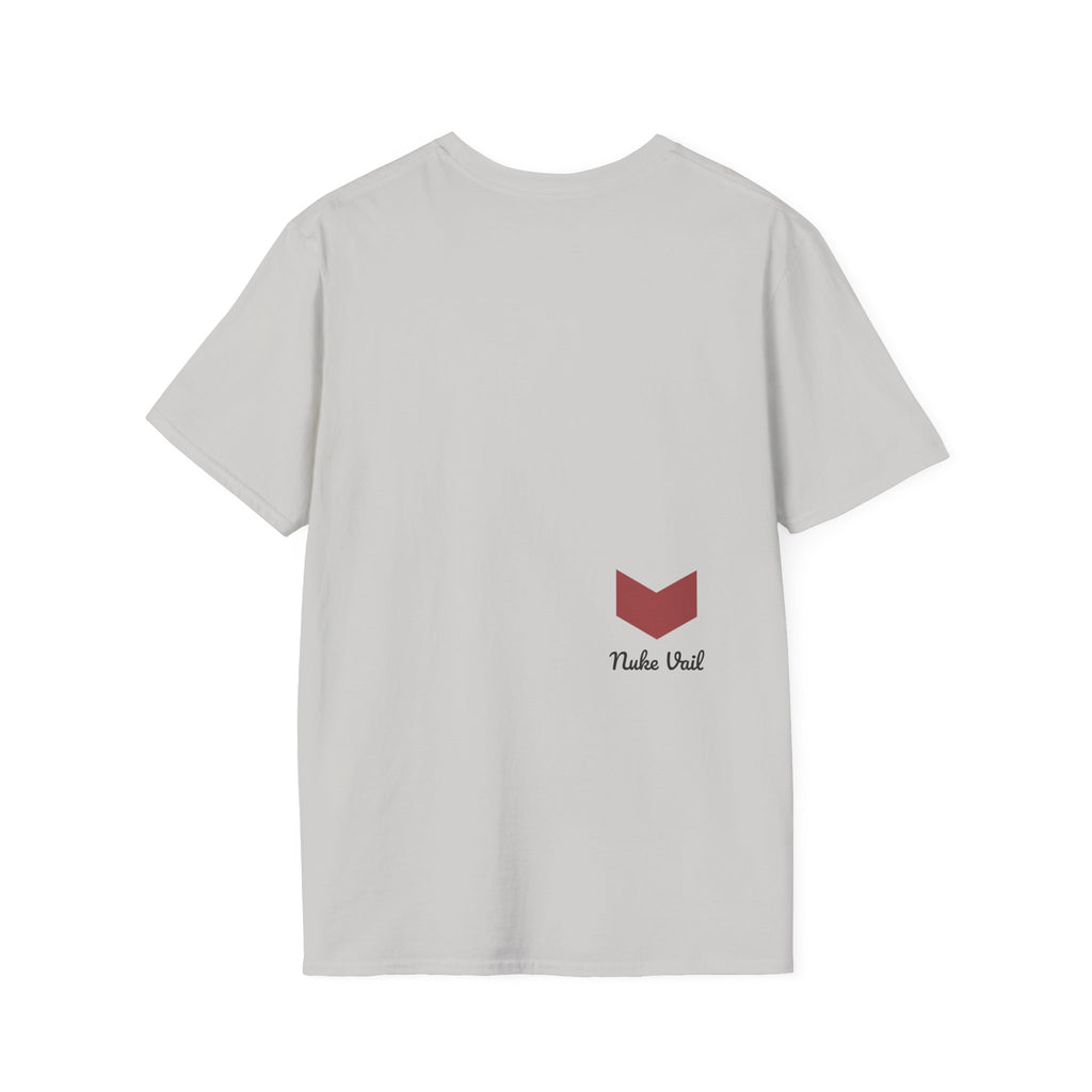Nuke Vail Classic Snowboard Tee -- Unisex Softstyle T-Shirt