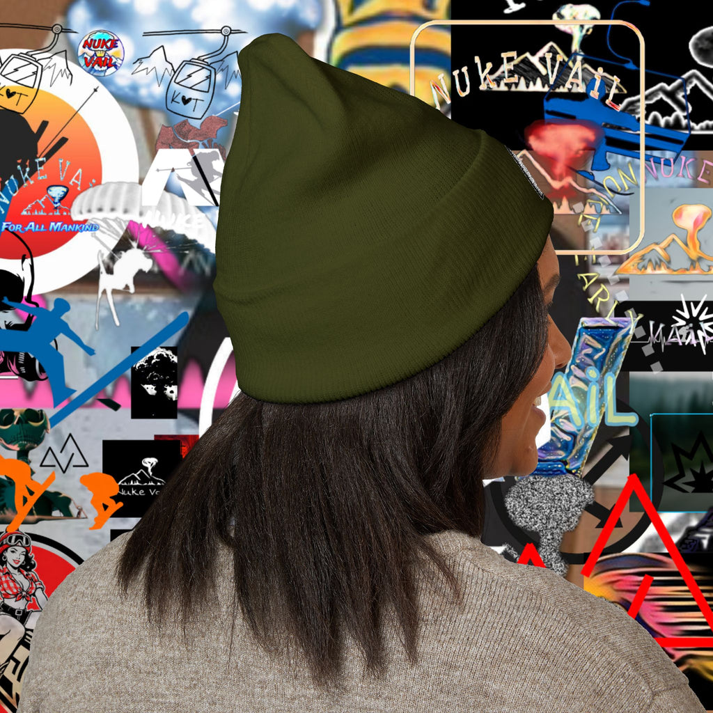 Embroidered Nuke Vail Classic Cuffed Beanie — Element 119