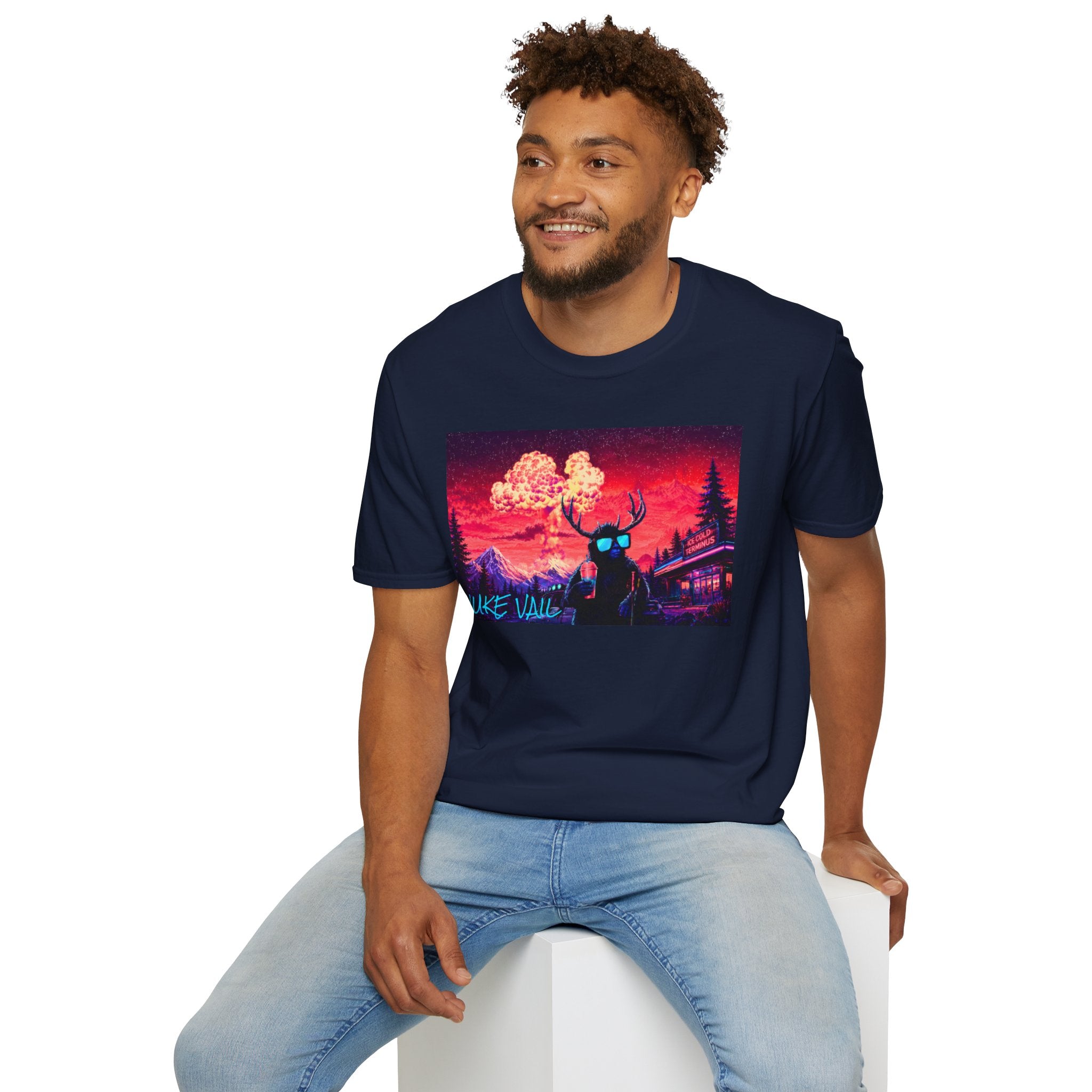 NUKE VAIL - RETRO GRAPHIC TEE - SLURPEE