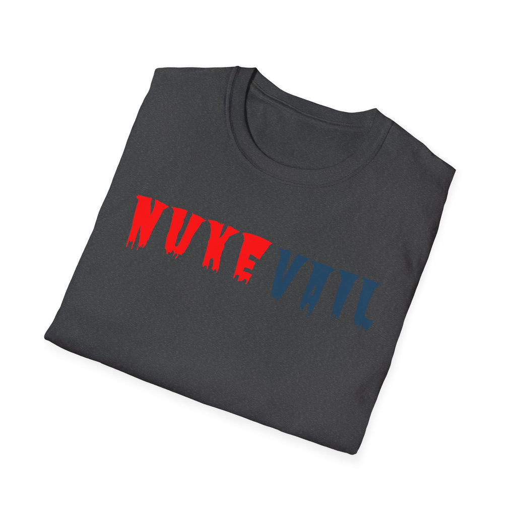 Nuke Vail T-Shirt — Red & Blue Logo Tee