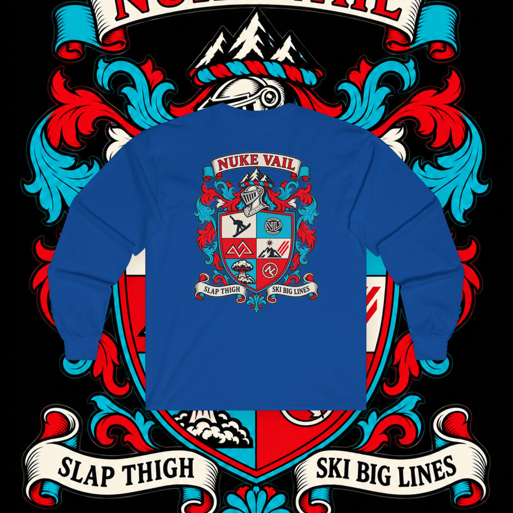 Long Sleeve Tee — Nuke Vail Crest Graphic