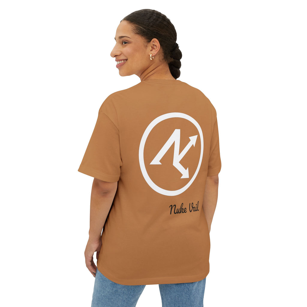 Nuke Vail Logo Tee — Oversized Boxy Short-Sleeve T-Shirt