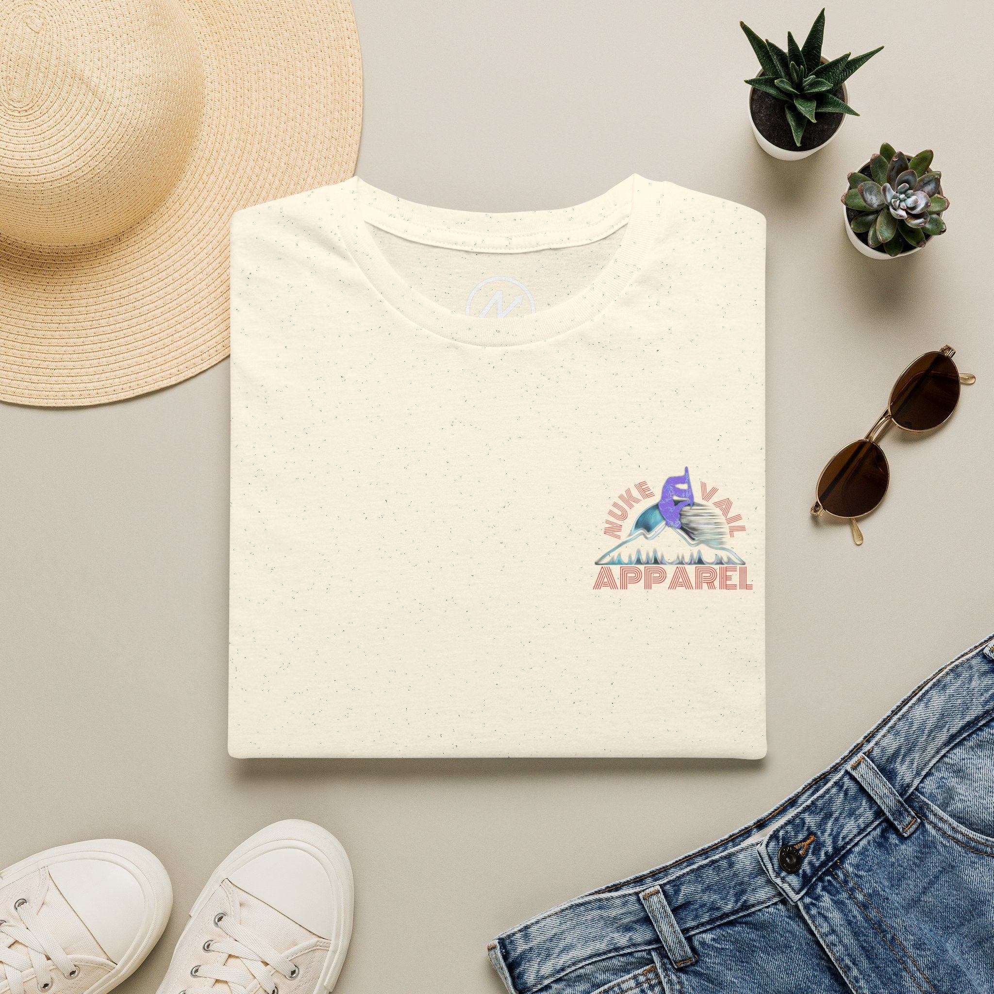 Nuke Vail Retro Sunset T-Shirt