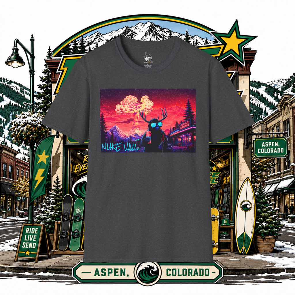 NUKE VAIL - RETRO GRAPHIC TEE - SLURPEE